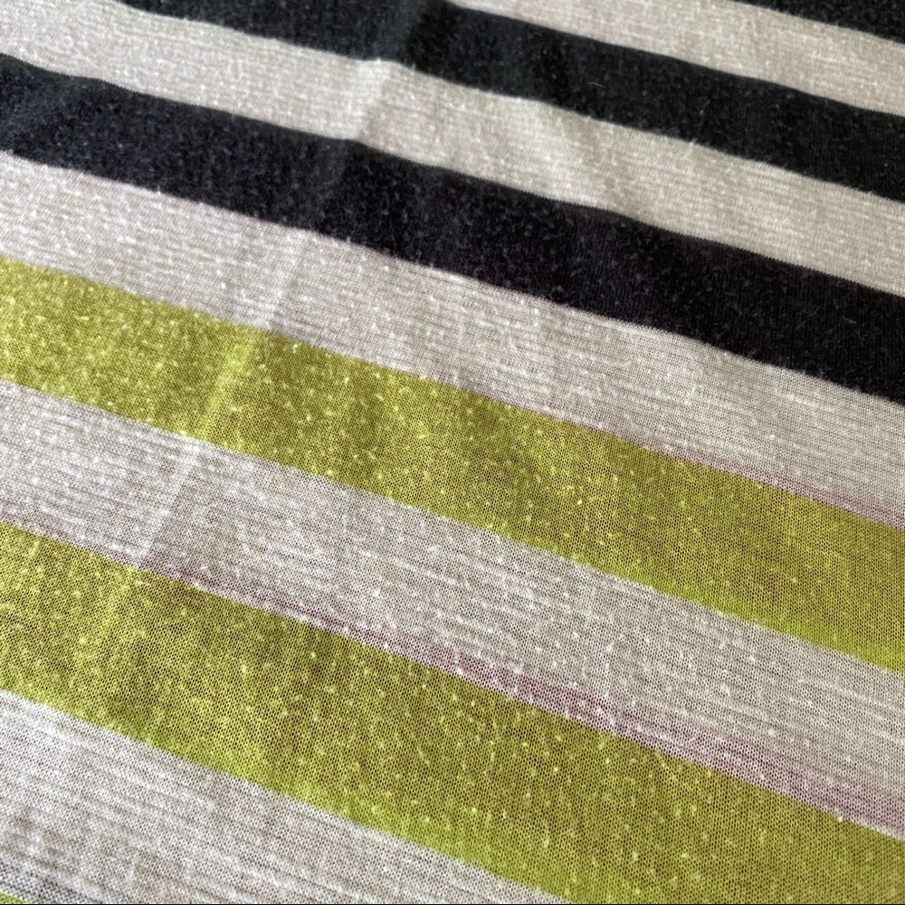 Striped thin sheer tee - Picture 7 of 15